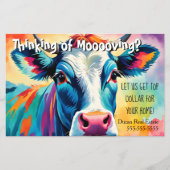 不動産の牛紹介マーケティング販売 チラシ (正面)