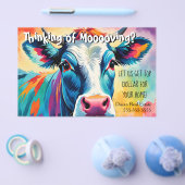 不動産の牛紹介マーケティング販売 チラシ (シングル)