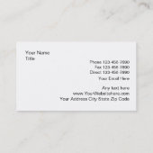 不動産の特性管理 名刺 (裏面)