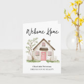 不動産の皆様へ　ようこそホーム カード (黄色い花)