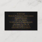 不動産の計画と検認法律事務所の遺言と信託 名刺 (裏面)
