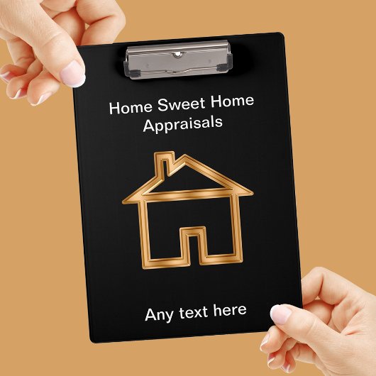 不動産の評価人のカスタムのクリップボード クリップボード