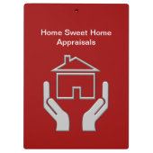 不動産の評価人のクリップボード クリップボード (裏面)