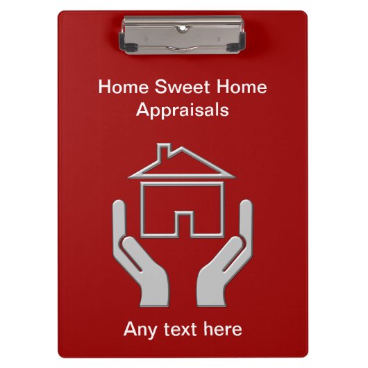 不動産の評価人のクリップボード クリップボード (正面)