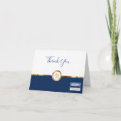 不動産は空白のな感謝していしています サンキューカード (正面)