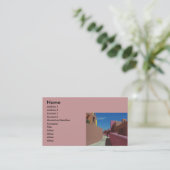 不動産または特性管理 名刺 (スタンド正面)