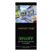 不動産を改造するモダンな家の革新 ラックカード (正面)