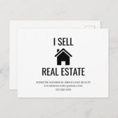 不動産を販売しています ポストカード (正面/裏面)