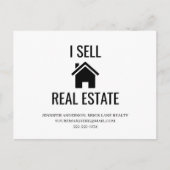 不動産を販売しています ポストカード (正面)