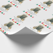 不動産エージェントのクライアントへのクリスマスギフト ラッピングペーパー (角)