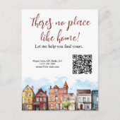 不動産エージェント向けの郵便はがきマーケティング資料 ポストカード (正面)