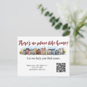 不動産エージェント向け郵便ハガキマーケティング ポストカード (スタンド正面)