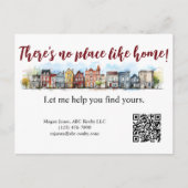 不動産エージェント向け郵便ハガキマーケティング ポストカード (正面)