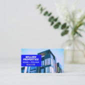 不動産エージェント向けQRコード名刺 名刺 (スタンド正面)