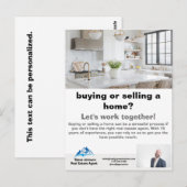 不動産エージェント ポストカード (正面/裏面)