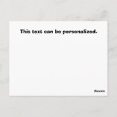 不動産エージェント ポストカード (裏面)