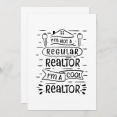 不動産エージェント 招待状 (正面/裏面)