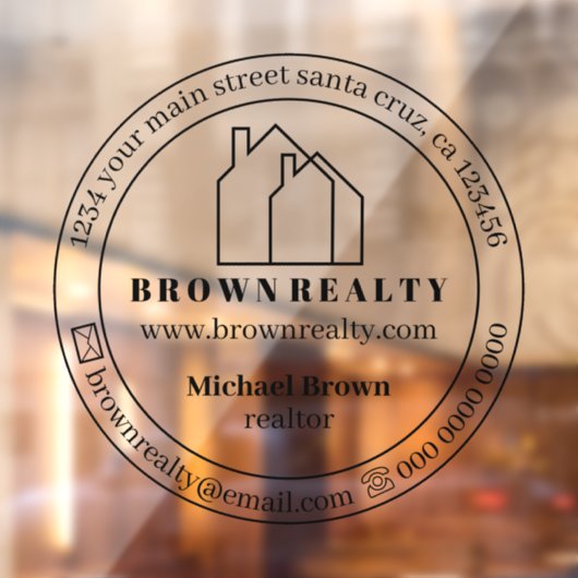 不動産オフィス ウィンドウサイン (シート2)