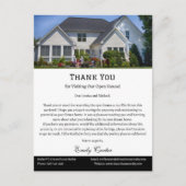 不動産オープンハウスありがとうございました ポストカード (正面)