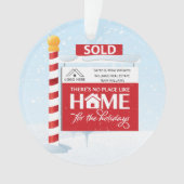 不動産クリスマス売却サイン オーナメント (正面)