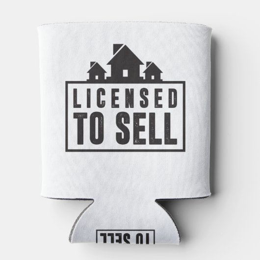 不動産スローガン実在の販売の許可 缶クーラー (裏面)