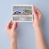 不動産ターゲティング用ポストカード チラシ (手)