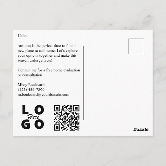 不動産ダイレクトメール, 住宅購入者, 勧誘 ポストカード (裏面)