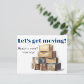 不動産ダイレクトメール, 住宅購入者, 勧誘 ポストカード (スタンド正面)