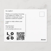 不動産ダイレクトメール, 住宅購入者, 勧誘 ポストカード (裏面)