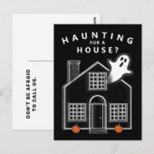 不動産ハロウィンのポストカード ポストカード (正面/裏面)