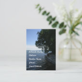 不動産ビジネスコテージのカントリーレイクス 名刺 (スタンド正面)