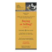 不動産ビジネス用ラックカードテンプレート ラックカード (正面)