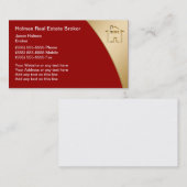 不動産ブローカーの名刺 名刺 (正面/裏面)