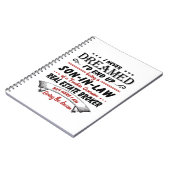 不動産ブローカーの素晴らし法実在の息子 ノートブック (左側)