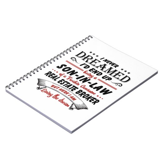 不動産ブローカーの素晴らし法実在の息子 ノートブック (左側)