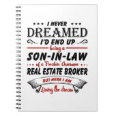 不動産ブローカーの素晴らし法実在の息子 ノートブック (正面)