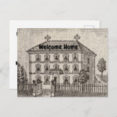 不動産プロモーション ウェルカムホーム ヴィンテージハウス ポストカード (正面/裏面)