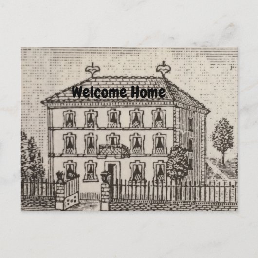 不動産プロモーション ウェルカムホーム ヴィンテージハウス ポストカード (正面)
