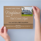 不動産マーケティングエージェント フライヤー (手)