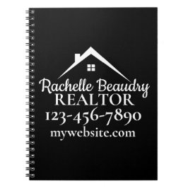 不動産マーケティング用カスタム不動産エージェント ノートブック