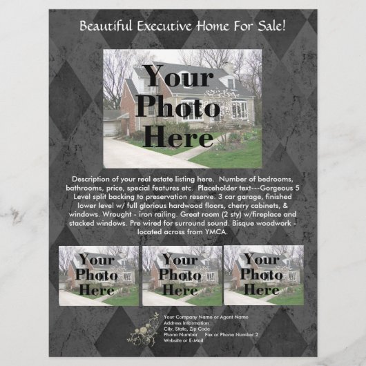 不動産リストフライヤー チラシ (正面)