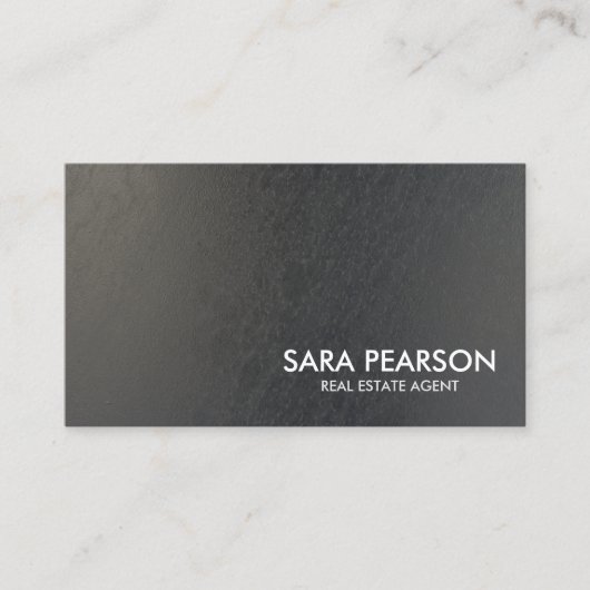 不動産不動産仲介業者実在財団代理人 名刺 (正面)