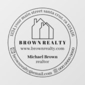 不動産事務所 ウィンドウサイン (シート)