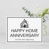 不動産事業ロゴカスタマイズマーケティング カード (スタンド正面)