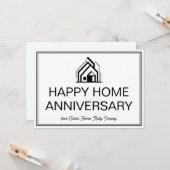 不動産事業ロゴカスタマイズマーケティング カード (正面/裏面インサイチュ)