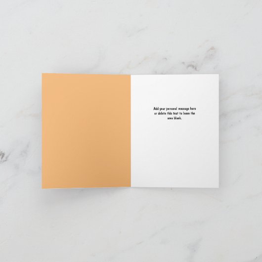 不動産代理人の日付カード カード (内部)