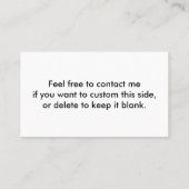 不動産代理店用QRコー実在ドスキャナ 名刺 (裏面)