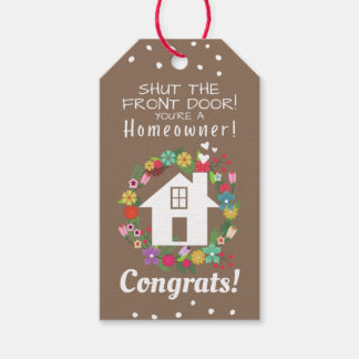 不動産代金引換払いギフトタグ/ありがとうご贈答箱 ギフトタグ