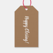 不動産代金引換払いギフトタグ/ありがとうご贈答箱 ギフトタグ (裏面)