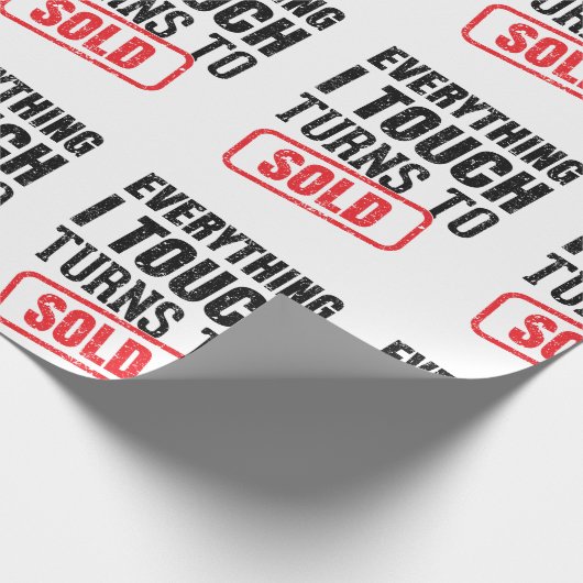 不動産仲介業者おもしろマグカップ ラッピングペーパー (角)